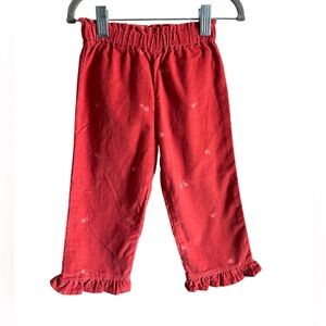 Crewcuts Corduroys with Flowers